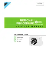 Daikin RE18MV2S Service Manual предпросмотр