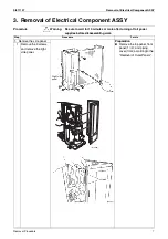 Предварительный просмотр 9 страницы Daikin RE24MV2S Removal Procedure