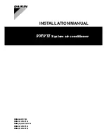 Daikin REMQ8P9Y1B Installation Manual preview