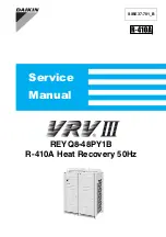 Preview for 1 page of Daikin REYQ8-48PY1B Service Manual