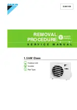 Preview for 1 page of Daikin RK15KEVM Removal Procedure