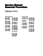 Preview for 2 page of Daikin RKD50BVM Service Manual