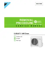 Preview for 1 page of Daikin RKD50GVMV Service Manual