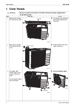 Предварительный просмотр 4 страницы Daikin RKH50QRV16 Removal Procedure