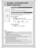 Предварительный просмотр 18 страницы Daikin RKJG35TV16UZ Operation Manual