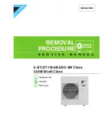 Предварительный просмотр 1 страницы Daikin RKM33NV2S Service Manual