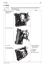 Preview for 13 page of Daikin RKM71PV16 Service Manual Removal Procedure