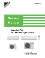 Preview for 1 page of Daikin RKN09KEVJU Service Manual