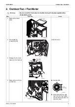 Предварительный просмотр 7 страницы Daikin RKS22MVLT Removal Procedure