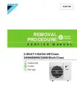 Daikin RKS24HV2S Service Manual предпросмотр