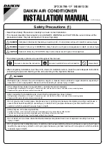 Preview for 1 page of Daikin RKS30 Installation Manual