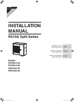 Preview for 1 page of Daikin RKS30LVJU Installation Manual