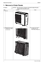 Preview for 4 page of Daikin RKS71KAVMA Removal Procedure