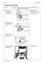 Preview for 21 page of Daikin RKS71KVMA Removal Procedure