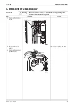 Preview for 31 page of Daikin RKS71KVMA Removal Procedure