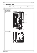 Preview for 11 page of Daikin RMKD112DVM Removal Procedure