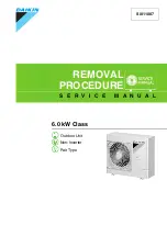 Daikin RN60HV1A Service Manual предпросмотр