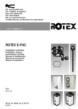 Preview for 1 page of Daikin Rotex E-pac EP HT 5H Installation Manual