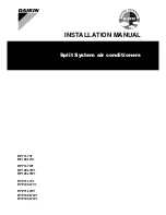 Daikin RP100L7V1 Installation Instructions Manual предпросмотр