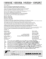 Preview for 4 page of Daikin RP71L7V1 Installation Instructions Manual