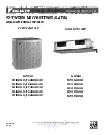 Preview for 1 page of Daikin RR20AVAK9 Installation & Service Reference
