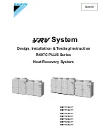 Daikin RSEYP16KJY1 Design, Installation & Testing Instructions preview