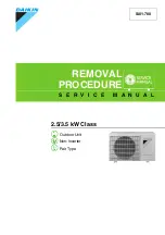 Предварительный просмотр 1 страницы Daikin RW25JV1 Service Manual