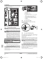 Предварительный просмотр 34 страницы Daikin RWEQ96TAYD Series Installation Manual