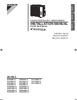 Preview for 1 page of Daikin RX09NMVJU Installation Manual
