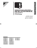 Daikin RX09NMVJU Installation Manual предпросмотр