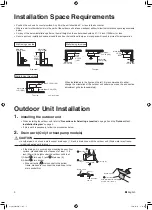 Preview for 6 page of Daikin RX15WMVJU9 Installation Manual