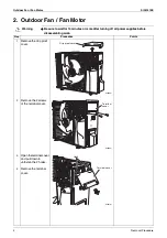 Preview for 6 page of Daikin RX18N5VL Removal Procedure