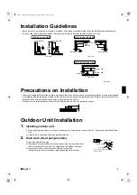 Предварительный просмотр 6 страницы Daikin RX20E2V1B Installation Manual