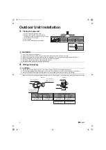 Preview for 8 page of Daikin RX25KMV1B Installation Manual