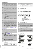 Preview for 6 page of Daikin RXA20A5V1B9 Installation Manual