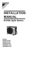 Preview for 1 page of Daikin RXB-C Installation Manual