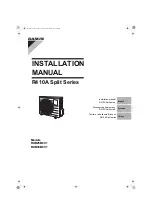 Preview for 1 page of Daikin RXB25B6V1 Installation Manual