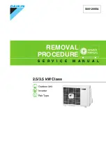 Daikin RXD25DVMV Service Manual preview