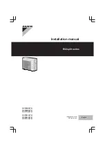 Daikin RXF50B2V1B Installation Manual preview