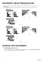 Предварительный просмотр 6 страницы Daikin RXL15QMVJUA Installation Manual