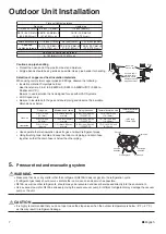 Preview for 8 page of Daikin RXL18UMVJU Installation Manual