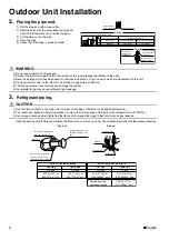 Предварительный просмотр 8 страницы Daikin RXL42J3V1B Installation Manual