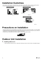Preview for 8 page of Daikin RXL50J3V1B Installation Manual