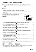 Предварительный просмотр 10 страницы Daikin RXL50J3V1B Installation Manual