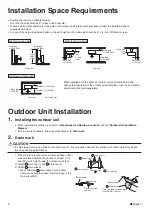 Предварительный просмотр 6 страницы Daikin RXM09VVJU Installation Manual