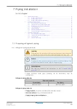 Предварительный просмотр 33 страницы Daikin RXM20A5V1B Installer'S Reference Manual