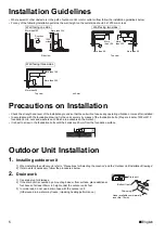 Preview for 8 page of Daikin RXM42LV1B Installation Manual