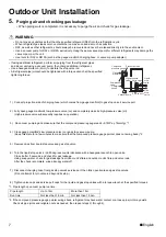 Preview for 10 page of Daikin RXM42LV1B Installation Manual