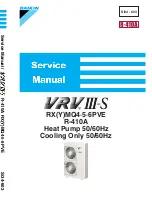 Preview for 1 page of Daikin RXMQ4 5 6PVE Service Manual