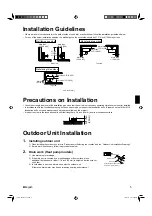 Preview for 6 page of Daikin RXN15KEVJU Installation Manual